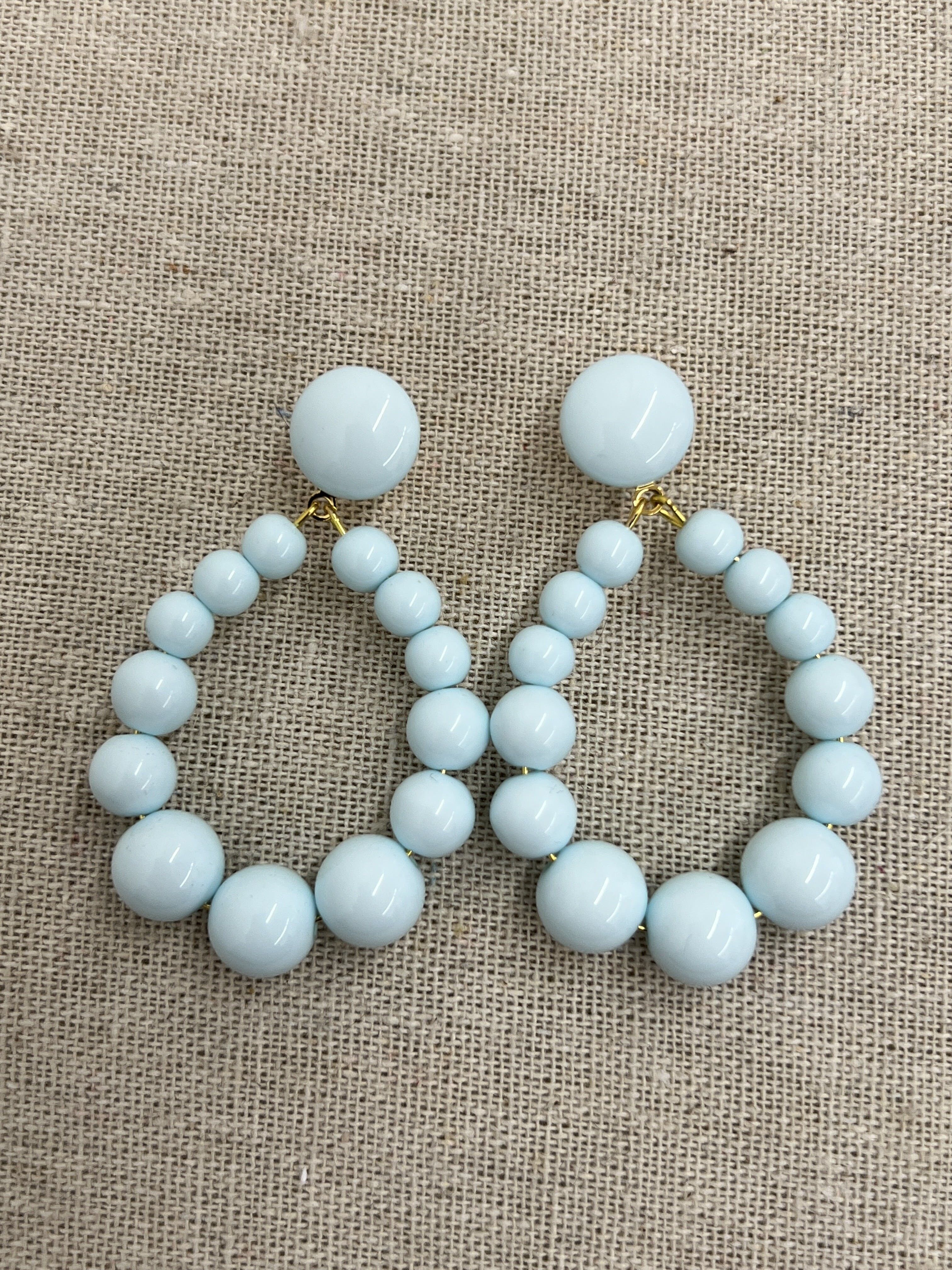 Orecchini Vinta azzurri