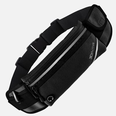 Ceinture de course PLUS - Noir