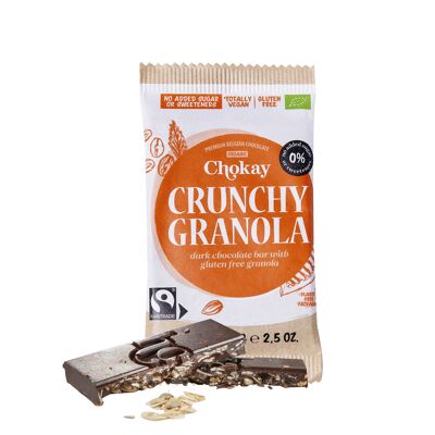 Crunchy granola bar