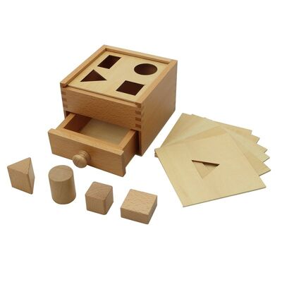 MaMontessoriBox-Boîte permanence objet 4 formes