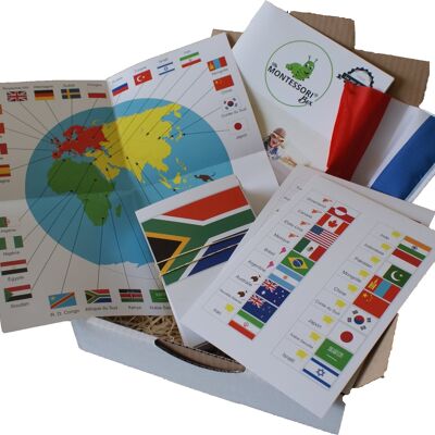 MaMontessoriBox_Länder & Flaggen der Welt