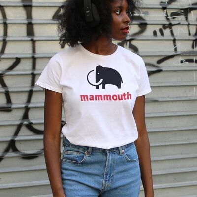 Mammut-T-Shirt - Vintages Hypermarkt-Logo