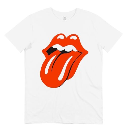 T-shirt Rolling Stones - Logo Langue Groupe Musique