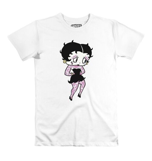 T-shirt Betty Boop Tattoo - Héroïne cartoon anthropomorphe