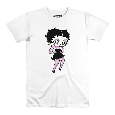 Betty Boop Tattoo T-Shirt - Anthropomorphe Cartoon-Heldin