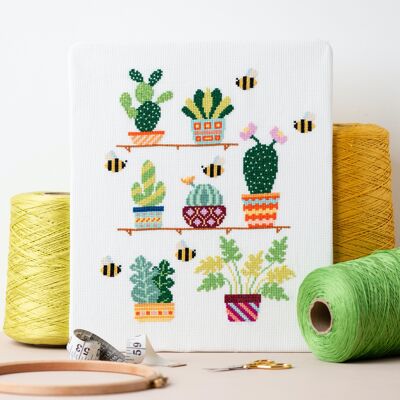 Cacti Cross Stitch Kit , 150g