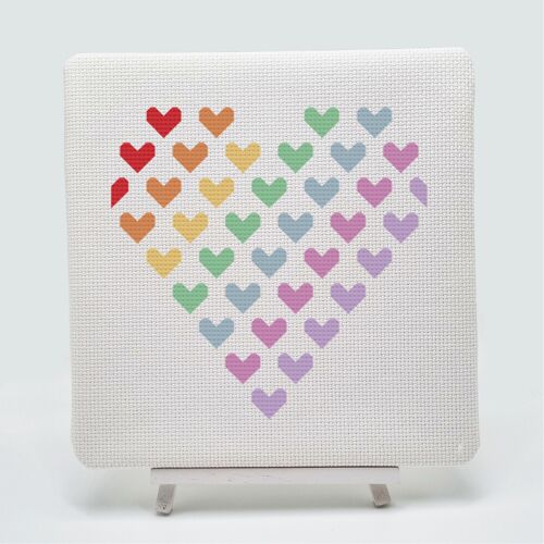 Heart of Hearts Cross Stitch Kit , 125g