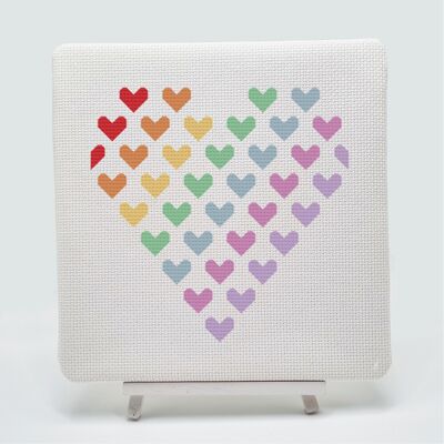 Heart of Hearts Cross Stitch Kit , 125g