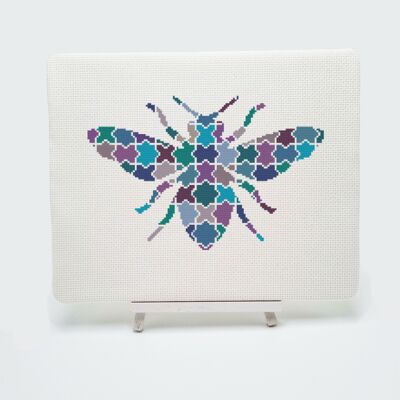 Jigsaw Bee Cross Stitch Kit , 145g