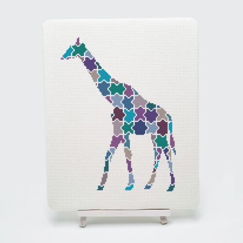 Jigsaw Giraffe Cross Stitch Kit , 145g