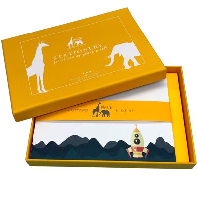 Mission to the Moon Children's Notecard Set