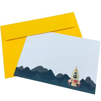 Ensemble de cartes de correspondance pour enfants Mission to the Moon 2