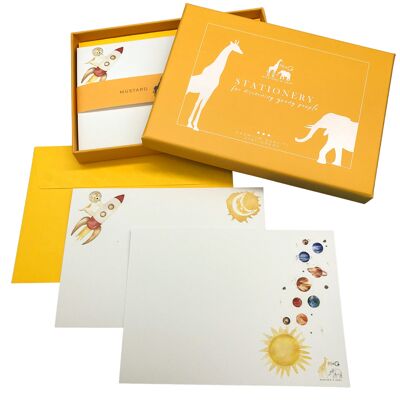 Ensemble de cartes de correspondance Space Dog pour enfants