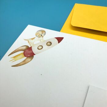 Ensemble de cartes de correspondance Space Dog pour enfants 9