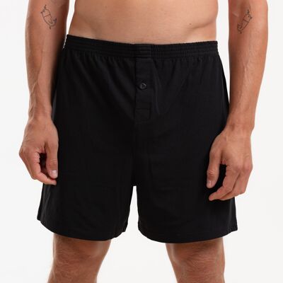 Herren Boxershorts Spencer schwarz aus TENCEL™ Lyocell Mix