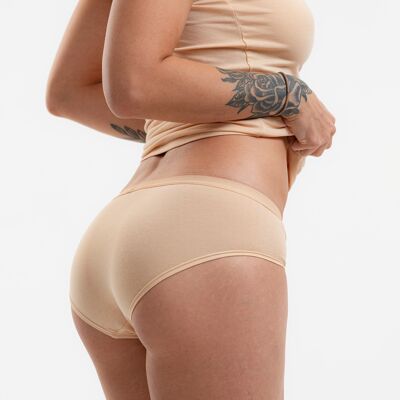 Hipster briefs set of 3 biscuit made from TENCEL™ Lyocell Mix