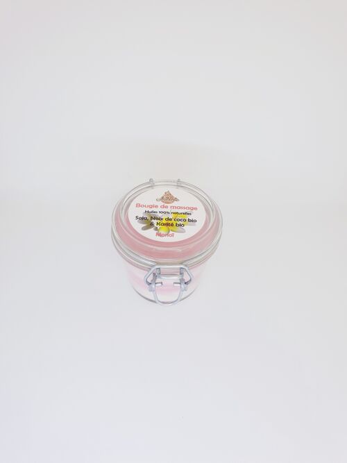Bougie de massage Monoï