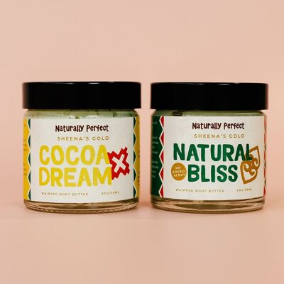 Sheena's Gold - Twin set - Natural Bliss + Cocoa Dream