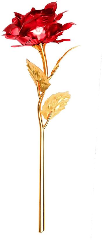 Feuille d'or rose 1