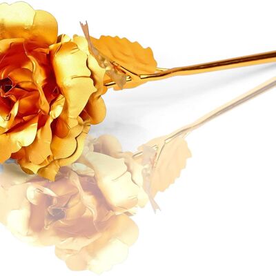 Feuille d'or rose