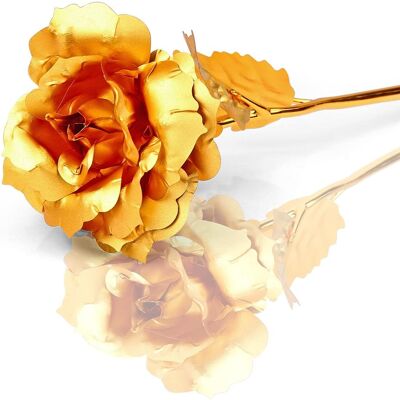 Feuille d'or rose