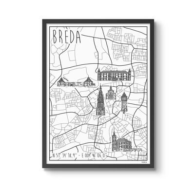 Poster Breda30 x 40