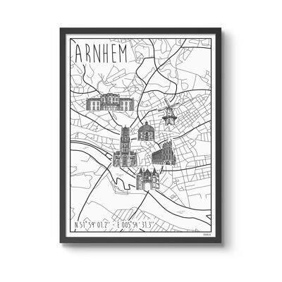 Affiche Arnhem50 x 70