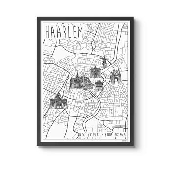 Affiche Haarlem30 x 40