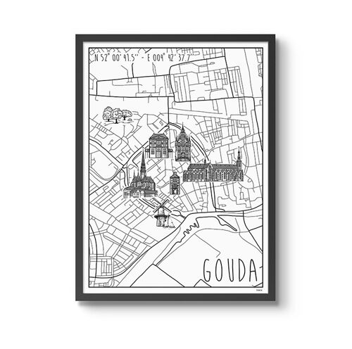 Poster Gouda30 x 40