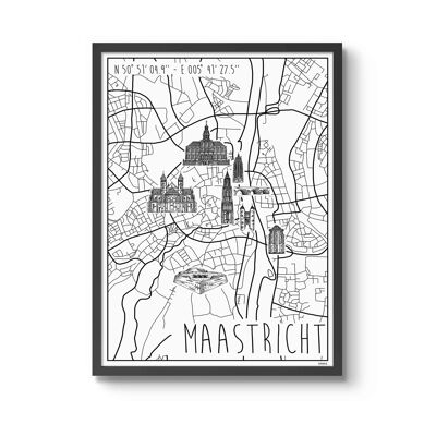 Affiche Maastricht50 x 70