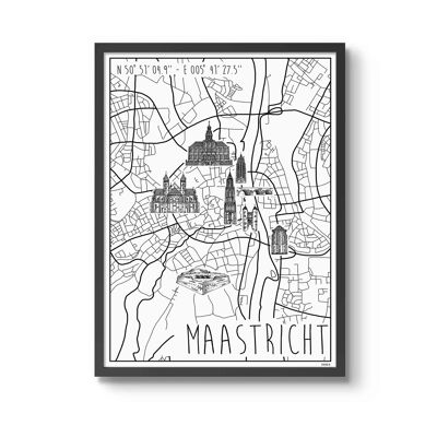 Affiche Maastricht50 x 70
