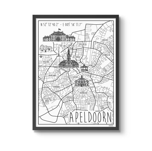 Poster Apeldoorn50 x 70