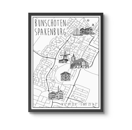 Poster Bunschoten-Spakenburg30 x 40