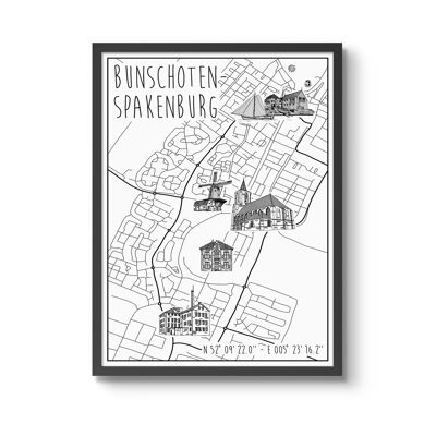 Plakat Bunschoten-Spakenburg30 x 40