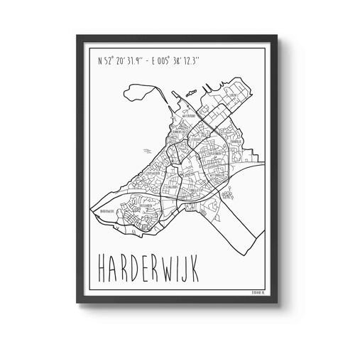 Poster Harderwijk30 x 40
