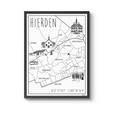 Affiche Hierden30 x 40