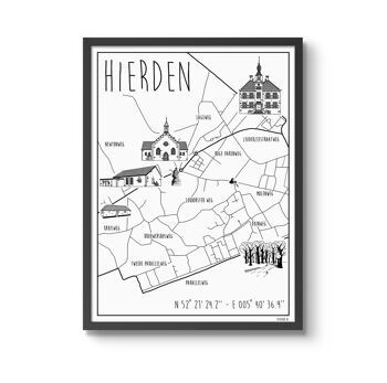 Affiche Hierden50 x 70