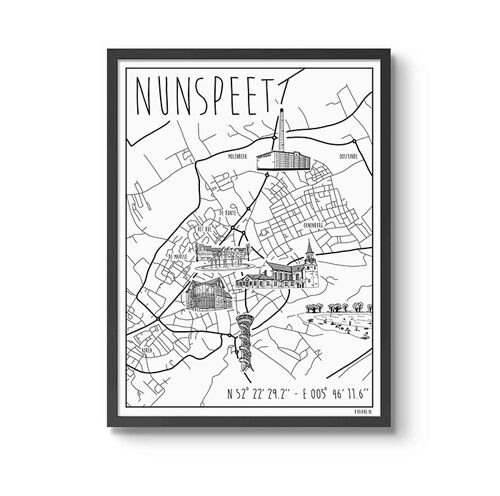 Poster Nunspeet30 x 40