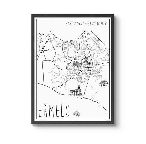 Poster Ermelo30 x 40
