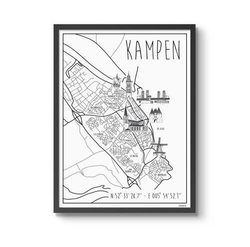 Poster Kampen30 x 40