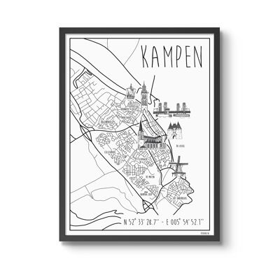 Poster Kampen50 x 70