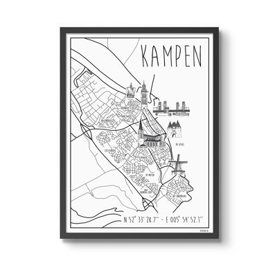 Poster Kampen50 x 70