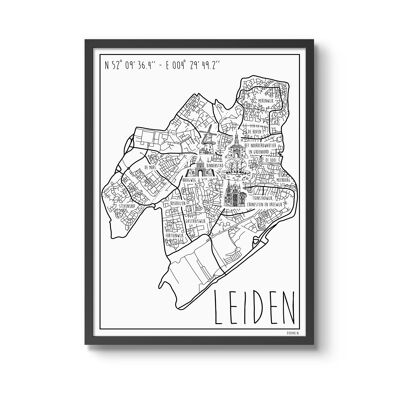 Affiche Leiden30 x 40