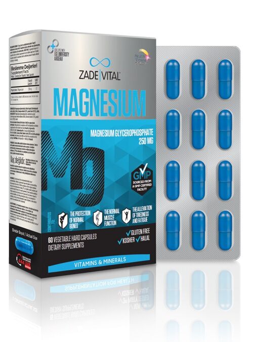 Zade Vital Magnesium 60 Capsules