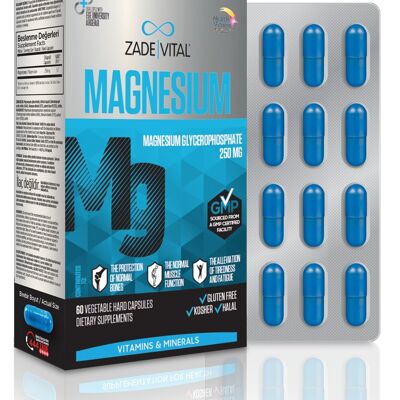 Zade Vital Magnesium 60 Capsules