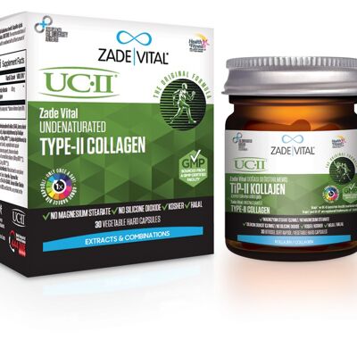 Zade Vital Type-II Collagen Undenaturated 30 Capsules