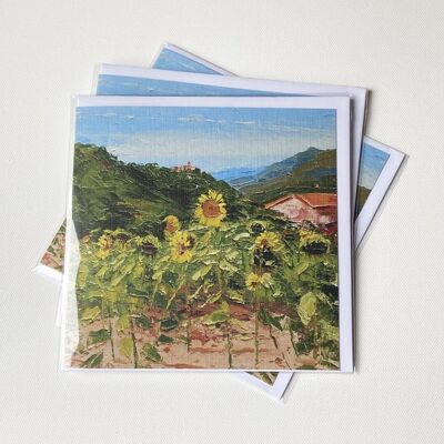 Field of Sunflowers, St. Vincent