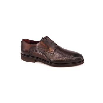 CHAUSSURES EN CUIR MARRON 2