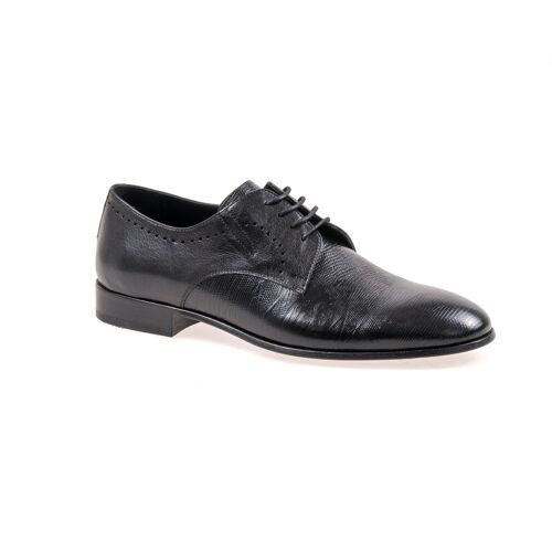 Leather shoes simple black