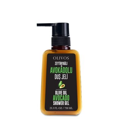 Olivos Shower Gel Avocado Liquid Soap 750mL